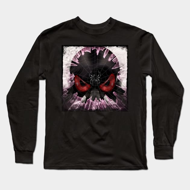 Web Long Sleeve T-Shirt by CreakyDoorArt